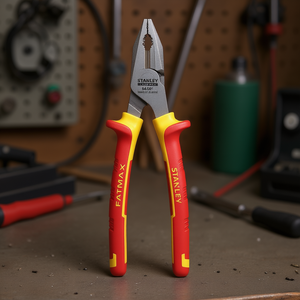 Alicates universales aislados Stanley Fatmax 84-001, conformes con la norma VDE, fabricados en Francia - Product Image 3