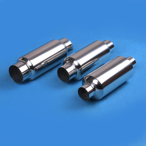 Amplificateur de couple universel en acier inoxydable de tuyau de résonateur d'échappement de voiture de calibre 2.5 pouces - Product Image 5