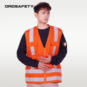 ملابس عمل احترافية على الطريق من Oem للتعدين سترة أمان مقاومة للحرائق في الغابات مع جيوب - Product Image 1