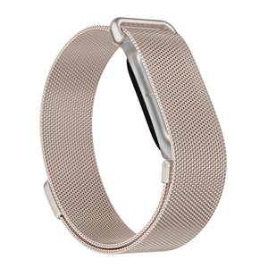 Bracelet de montre magnétique en nylon milanais respirant de luxe, qualité OEM, 22 mm, pour Fitbit - Product Image 2