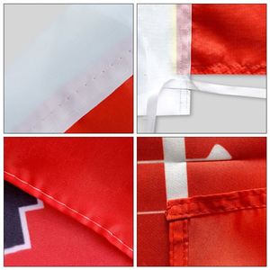 Bandera Nacional Roja y Blanca con Impresión Personalizada de Todos los Países, Bandera Nacional Verde y Negra con Logotipo - Product Image 5