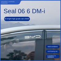 Parasol y Protector de Lluvia para Ventana de Coche BYD Seagull 06 DM-i OLIVER, Visera Decorativa