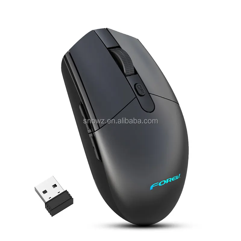 Mouse USB Wireless 6 tasti Mouse da gioco per PC Gamer