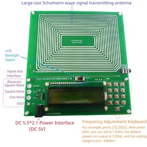 0.01Hz ~ 300000Hz Verstelbare Schumann Sinus Resonantie Generator Ultra-Lage Frequentie Puls Generator Audio Resonator Usb