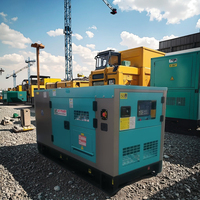 Groupe électrogène diesel triphasé insonorisé 50/60Hz avec démarrage à distance 50 kVA 30 kVA 60 kVA 75 kVA 40 kW 12,8 kW 16 kW