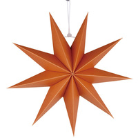 Lanternes suspendues en papier à neuf étoiles à bout pointu, décoration créative, fête de noël, lanterne ornementale, ornement en papier, 32 pièces