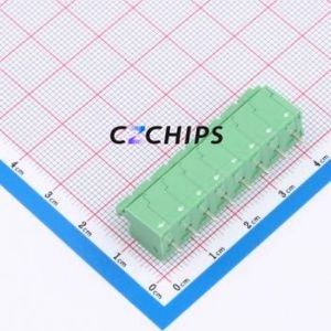 1792928 Spring Terminal Block Through hole Component (THT),P=5mm Connector 5mm Green Through Hole 8P - Product Image 2