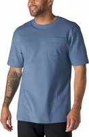 T-shirt Homme Col Rond Léger et Respirant à Séchage Rapide avec Poche, Impression Personnalisée du Logo, Idéal pour l'Été – Vente en Gros