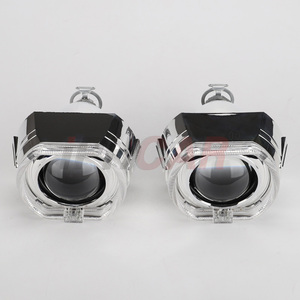 IPHCAR 2.5 Inch Xe Phổ <span class=keywords><strong>HID</strong></span> Bi <span class=keywords><strong>Xenon</strong></span> Chiếu Lens <span class=keywords><strong>Kit</strong></span> Với Đôi Mắt Thiên Thần Cho Xe Đèn Pha Và Động Cơ - Product Image 3