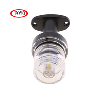Foyo, nouveau design, éclairage tout-terrain LED de 4 pouces, éclairage d'ancrage réglable pour kayak et yacht, fournitures marines