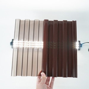 Polycarbonate Great Wall Panel Corrugated Single Layer Profile 6M Durable Modern Design For Door Partition Decoration - Product Image 4