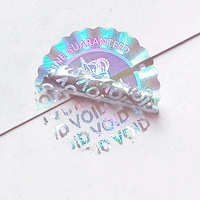 Etiqueta adhesiva con logotipo de holograma personalizado Etiqueta adhesiva de holograma vacío de alta calidad para seguridad de embalaje