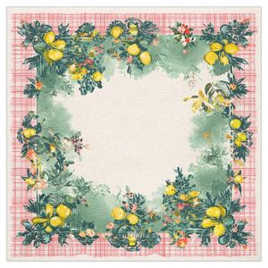 Tapis de Mahjong de Luxe en Cuir Imperméable Nolijune Ruth Stared Down a Lion 31,5x31,5 pouces pour Mahjong Américain - Product Image 1