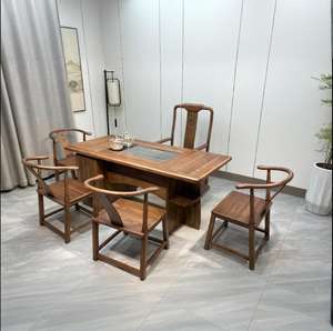 <span class=keywords><strong>Mesa</strong></span> de centro de madera maciza de estilo chino moderno con <span class=keywords><strong>diseño</strong></span> de lujo ligero nuevos muebles de oficina en CASA <span class=keywords><strong>MESA</strong></span> de té - Product Image 6