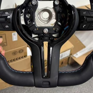 Volante Deportivo de Cuero M Sport en Stock para <span class=keywords><strong>BMW</strong></span> F10 F30 F31 F32 F20 E92 <span class=keywords><strong>E60</strong></span> X6 E71 E70 E90 M3 M4 <span class=keywords><strong>M5</strong></span> M6, Accesorios Interiores para Automóviles - Product Image 4