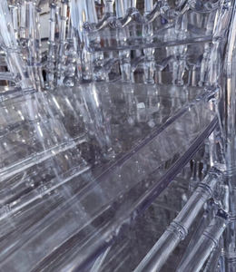 Chaise Chiavari en résine acrylique transparente d'occasion, idéale <span class=keywords><strong>pour</strong></span> les banquets d'hôtel et les événements <span class=keywords><strong>de</strong></span> mariage – Vente en gros à prix réduit - Product Image 5