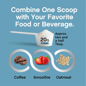 Collagène organique avancé, absorption supérieure, soutien à l'éclaircissement de la peau, cheveux sains, haute teneur en protéines, faible teneur en glucides, multi-collagène, biotine - Product Image 3