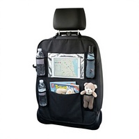 Organizador de Asiento de Coche, Organizador Multiusos Duradero para el Respaldo del Asiento del Coche, Bolsa de Almacenamiento Lavable para el Asiento del Coche, Caja de Almacenamiento para el Respaldo del Asiento