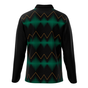 Camicia a Maniche Lunghe Stile Retrò <span class=keywords><strong>con</strong></span> Stampa in Sublimazione Personalizzata <span class=keywords><strong>con</strong></span> <span class=keywords><strong>Nome</strong></span> Design Polo Shirt Vendita all'Ingrosso del Produttore - Product Image 3