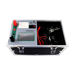 100Aループ抵抗計 高精度 <span class=keywords><strong>HV</strong></span>/LV配電盤ケーブル試験用 - Product Image 4