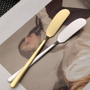 Long manche crème spatule beurre cuillère fromage Dessert cuillère crème essuyer pain confiture outils Toast grattoir polyvalent cuisine Gadget - Product Image 2