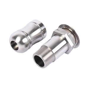 Raccord hexagonal en acier inoxydable 304, diamètre de la bouchon de 12 mm, filetage métrique, finition simple - Product Image 1