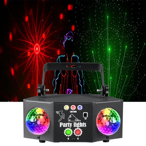 Ysh ma thuật bóng <span class=keywords><strong>RGBW</strong></span> dẫn Câu Lạc Bộ vũ trường ánh sáng trong nhà cho sự kiện hiển thị trực tiếp đám cưới điều khiển từ xa DJ Lazer Đèn sân khấu chiếu sáng sự kiện - Product Image 1