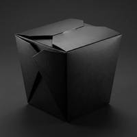 Boîte à lunch jetable personnalisée en papier, vente en gros, impression personnalisée, conteneur alimentaire robuste et étanche pour les restaurants