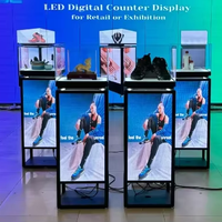 Affichage LED mini cube P2.0 à 4 et 5 faces pour la publicité intérieure, les restaurants, les centres commerciaux, les magasins de détail, les ascenseurs - numérique