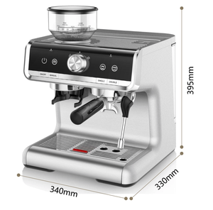 Machine à café expresso à grains avec moulin à café C2.8L 1500W 58mm <span class=keywords><strong>filtre</strong></span> 15/20bar pompe ULKA pour la maison et le bureau - Product Image 5
