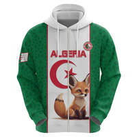 Sweat à capuche graphique grande taille 5xl 6xl poids lourd 500gsm à capuche Algérie Football Sweat à capuche Go Fennec Foxes Hooded