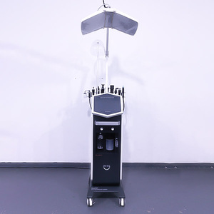 Standing Diamond Microdermabrasion <b>Machine</b> Anti-Aging Acne Scar Removal Dermabrasion Facial Treatment - Product Image 4