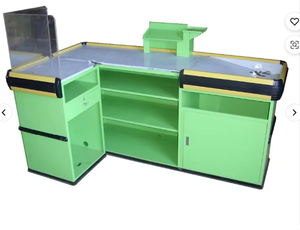 ชั้นวางสินค้าซุปเปอร์มาร์เก็ตแบบสองด้าน 5 ชั้น ยี่ห้อคิมแฮม ฮอตวีลส์ รุ่นโมเดิร์น เคลือบอีพ็อกซี่ แข็งแรง ทนทาน ติดตั้งง่าย - Product Image 3