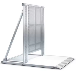 รั้วกั้นชั่วคราวสำหรับคนเดินเท้าอลูมิเนียมกีดขวางสำหรับการควบคุมฝูงชน - Product Image 3