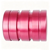 Bushing Gerak Linear FM12 12x22x32mm, Rumah Aluminium dengan Pelapis Dalam Plastik Rekayasa, Bantalan Linear untuk Mesin CNC