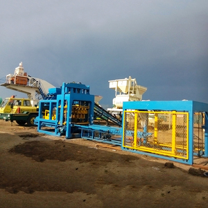 qt425 Full Automatic Precast Concrete <strong>Block</strong> <strong>Brick</strong> Making Machine For Sale In Usa - Product Image 3