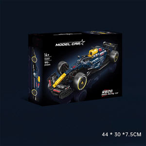 13207 Blocs de construction de modèle de voiture de sport, briques de course en plastique ABS, kit éducatif, <span class=keywords><strong>jouet</strong></span> de puzzle à assembler pour enfants - Product Image 3