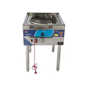 Lyroe Thương Mại Trung Quốc Wok Đơn Lớn Burner Bếp Gas Nấu Ăn