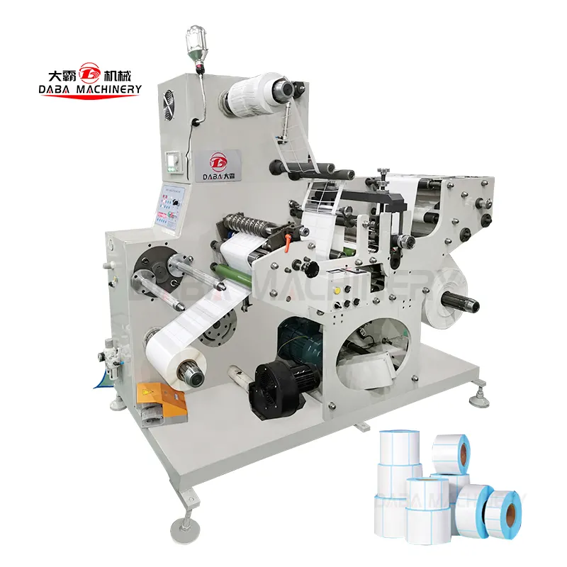 automatic blank label rotary die cutting machine paper sticker label roll die cutting machine