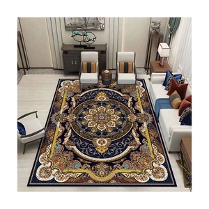 Alfombra de estilo tradicional para sala de estar, cojín de mesa de café, sofá musulmán Americano, estilo nórdico, étnico, grande - Product Image 1