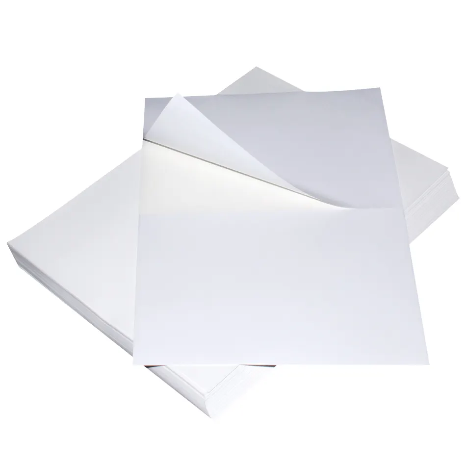 A4 पत्र आकार 8.5x11 लेबल कागज स्वयं चिपकने वाला बारकोड स्टिकर शीट शिपिंग/मेलिंग/पता लेबल A4 लेबल