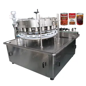 Automatic Canned Food Beans Can Filling Machine, Canning Machine Line