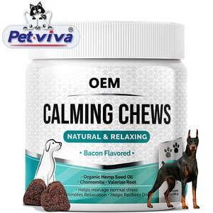 EU 등록 번호 CGMP 진정 효과 간식 강아지용 소프트 간식 불안 완화 분리 불안 짖는 소리 완화 스트레스 해소 건강 애완동물 보조제 - Product Image 1