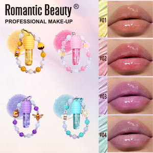 Lucidalabbra all'Ingrosso con Essenza di Miele, Olio Idratante per Labbra con Portachiavi - Product Image 2