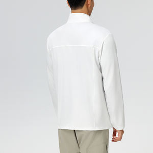 Nuovo Design di alta qualità con Logo personalizzabile colletto in tinta unita abbigliamento sportivo da uomo giacca <span class=keywords><strong>Trench</strong></span> Slim Fit - Product Image 2