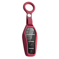 Housse de protection en silicone pour clé de voiture, coque de télécommande intelligente avec porte-clés, vente en gros pour Qin Plus DM-i EV 2024 Qin Pro DM