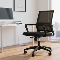 Chaises de bureau à dossier haut en gros, chaise ergonomique pivotante en maille moderne pour mobilier de bureau, chaise de bureau ergonomique