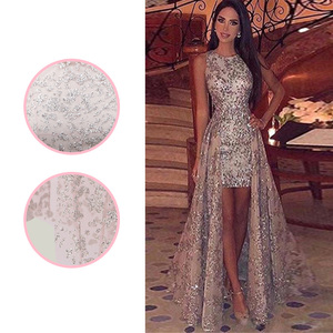 Nouvelle robe de bal gratuite recommandée Nouvelle robe de soirée à paillettes robe fendue sexy - Product Image 6