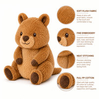 Peluches personnalisées de qualité supérieure, jouets en peluche personnalisés, poupée en peluche Quokka personnalisée, fabricant OEM pour cadeaux et décoration intérieure