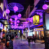 Guirlande lumineuse LED imperméable à l'eau, vente en gros, lumière de paysage aquatique à couleur changeante, projecteur décoratif d'atmosphère intérieure